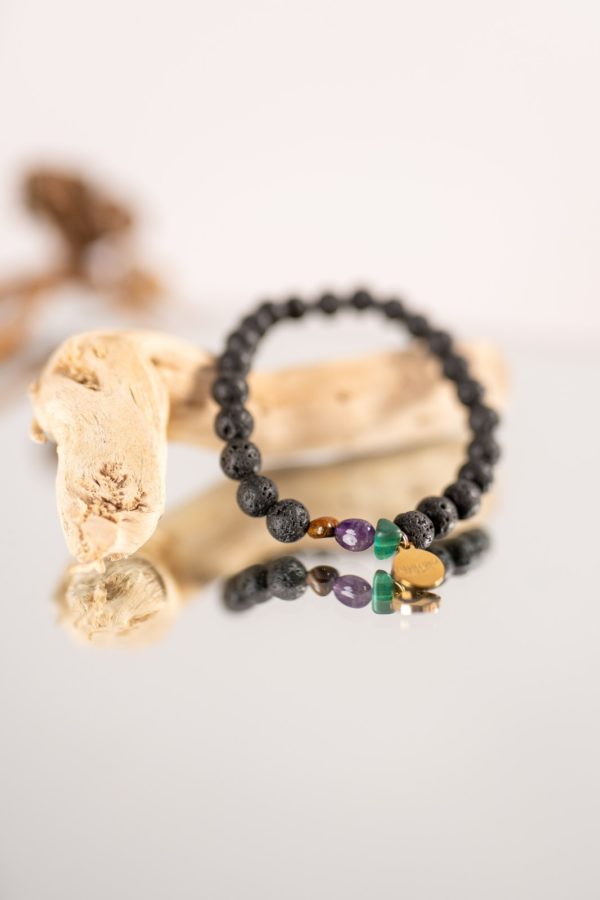 Pulsera Volcánica Hombre Consciente