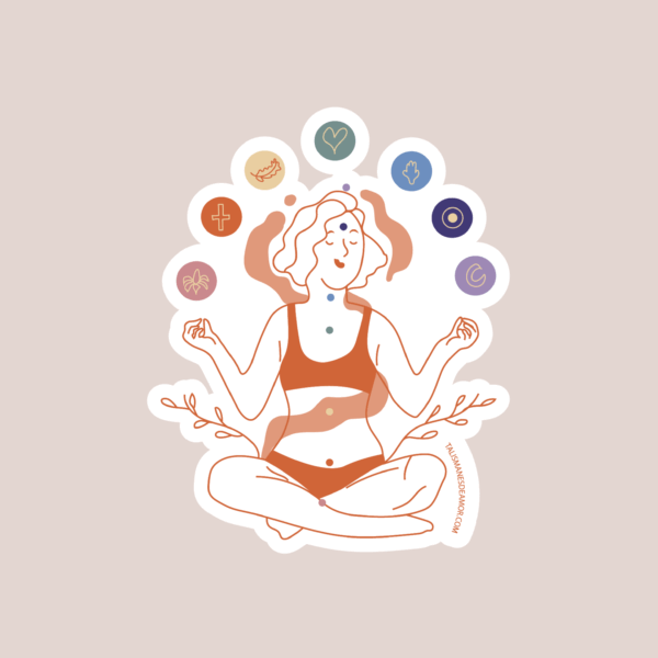 Producto de Aniversario: Sticker Enraizada en Balance - Image 3